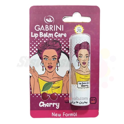 بالم لب گابرینی آلبالو Cherry Gabrini SPF20